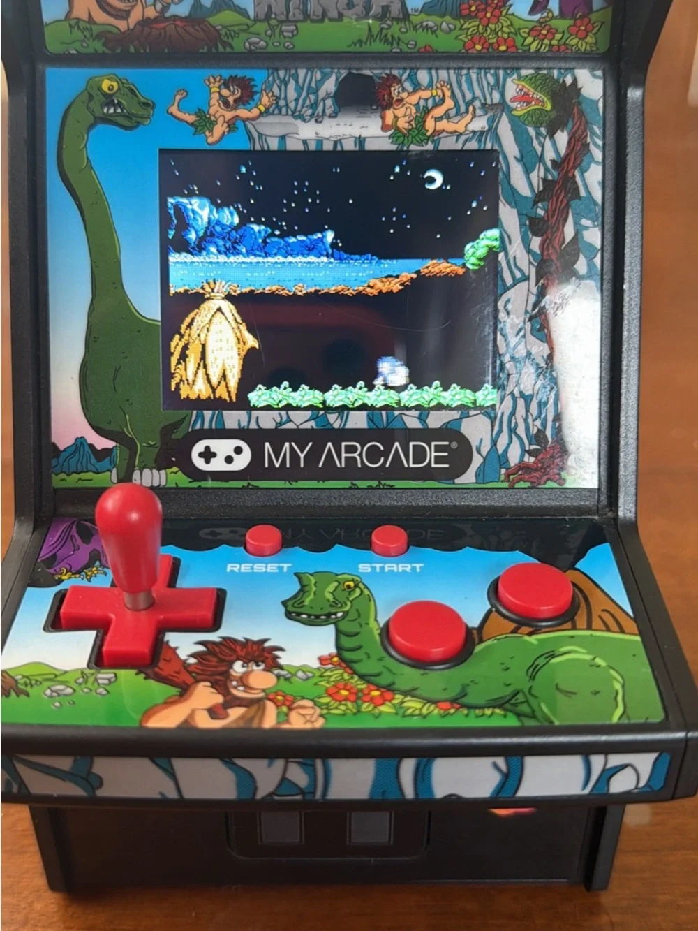 Arcade Mini Karate Champ Cabinet in Red & Blue